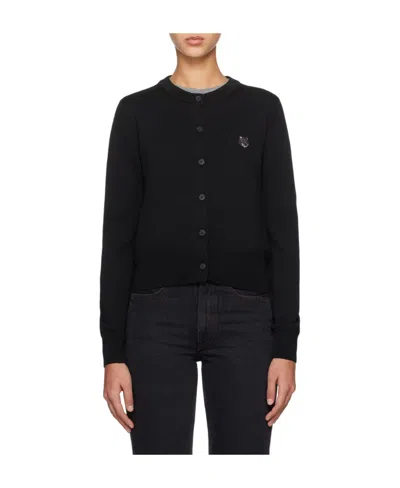 MAISON KITSUNÉ BOLD FOX WOOL CARDIGAN