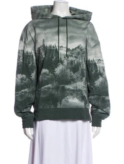 Pre-owned Maison Kitsuné Bomber Jacket In Green
