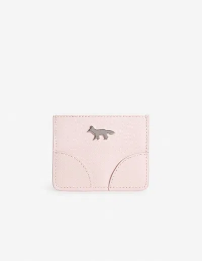 Maison Kitsuné Boogie Card Holder In Pink
