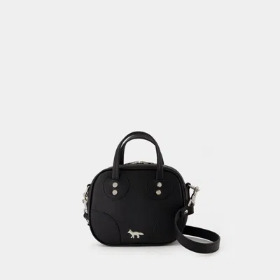 Maison Kitsuné Boogie Crossbody In Black