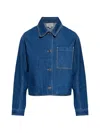 Maison Kitsuné Buttoned Jacket In Blue