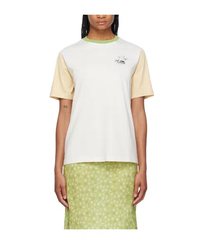 Maison Kitsuné Café Kitsuné T-shirt In White