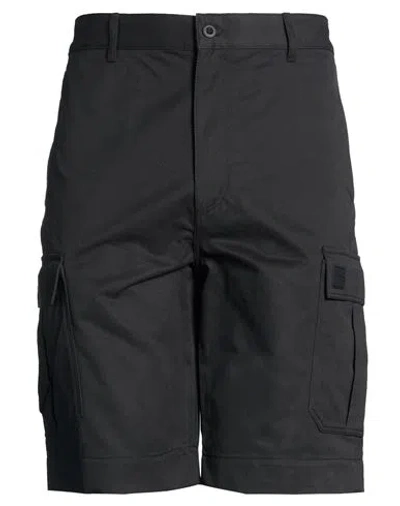 Maison Kitsuné Café Kitsuné Man Shorts & Bermuda Shorts Black Size 28 Cotton