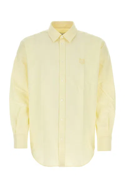 Maison Kitsuné Camicia-m Nd Maison Kitsune Male In Yellow