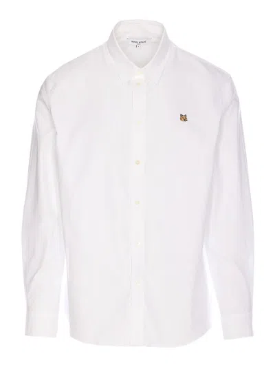 MAISON KITSUNÉ CAMISA - BLANCO