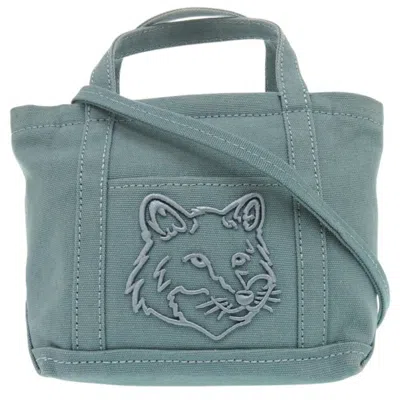 Pre-owned Maison Kitsuné Maison Kitsune Canvas Handbag ()