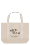 MAISON KITSUNÉ CANVAS TOTE BAG