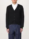 Maison Kitsuné Cardigan  Men Color Black In Schwarz