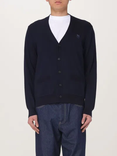 MAISON KITSUNÉ CARDIGAN MAISON KITSUNÉ MEN COLOR BLUE 1,G55404239