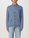 Maison Kitsuné Cardigan  Men Color Blue