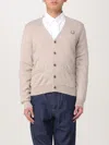 Maison Kitsuné Cardigan  Men Color Grey In Grau
