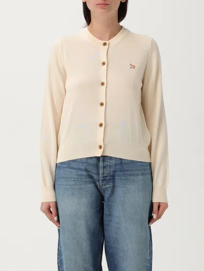 MAISON KITSUNÉ CARDIGAN MAISON KITSUNÉ WOMAN COLOR PINK,H27876010