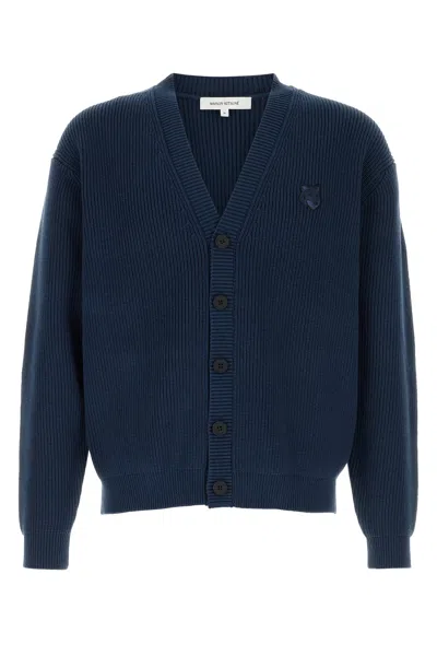 Maison Kitsuné Cardigan Mm00506kt1098 P476 In Black
