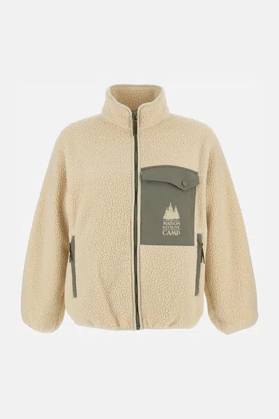 MAISON KITSUNÉ CASUAL FLEECE JACKET