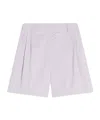 Maison Kitsuné Casual Pleated Bermuda Shorts