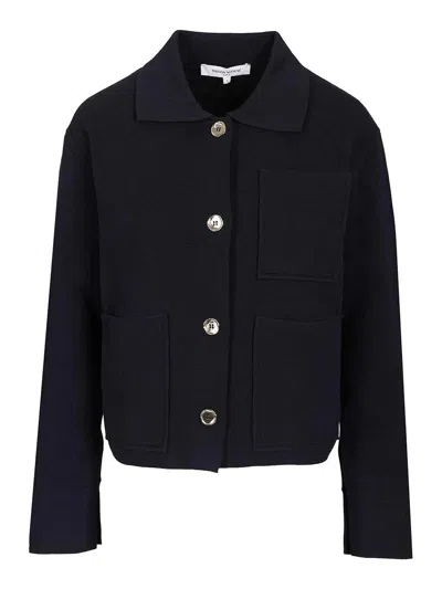 Maison Kitsuné Milano City Jacket In Blue