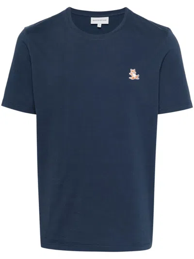 MAISON KITSUNÉ MAISON KITSUNÉ CHILLAX FOX COTTON T-SHIRT