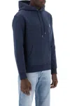 Maison Kitsuné Chillax Fox Hooded Sweatshirt In Blue
