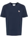 Maison Kitsuné Maison Kitsune Chillax Fox T Shirt In Blue