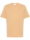 Maison Kitsuné Maison Kitsune Chillax Fox Patch T Shirt In Neutrals
