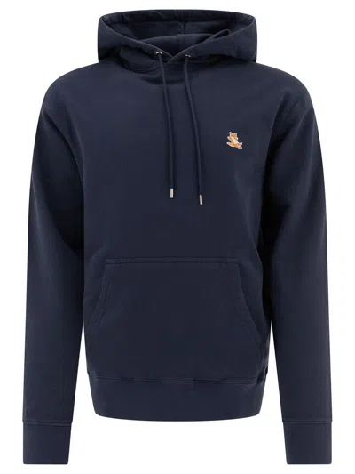 MAISON KITSUNÉ MAISON KITSUNÉ CHILLAX PATCH COTTON HOODIE
