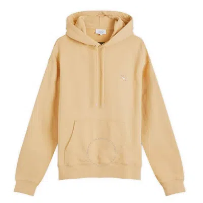 Maison Kitsuné Maison Kitsune Chillax Patch Regular Hoodie Chamomile In Beige