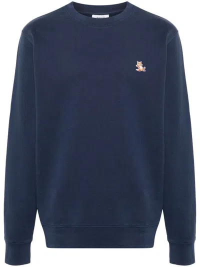 MAISON KITSUNÉ MAISON KITSUNÉ CHILLAX PATCH REGULAR SWEATSHIRT CLOTHING