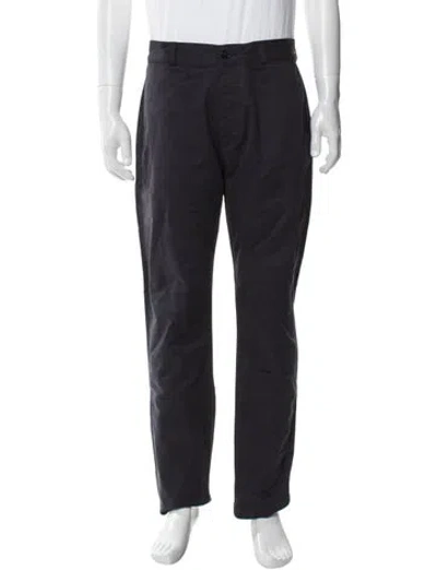 Pre-owned Maison Kitsuné Chinos In Blue