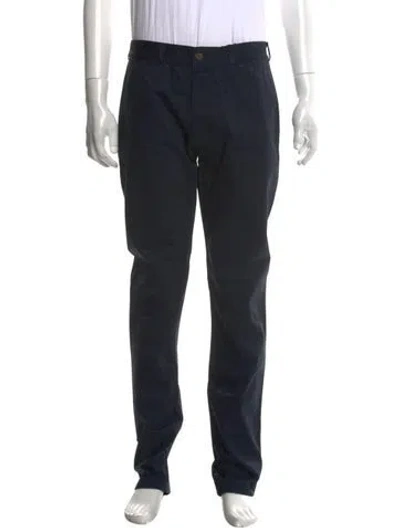 Pre-owned Maison Kitsuné Chinos W/ Tags In Blue