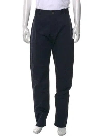 Pre-owned Maison Kitsuné Chinos W/ Tags In Blue