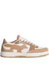 Maison Kitsuné Chiru Fox-appliqué Lace-up Sneakers In Multi