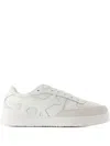 Maison Kitsuné White Chiru Sneakers