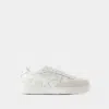 Maison Kitsuné White Chiru Sneakers