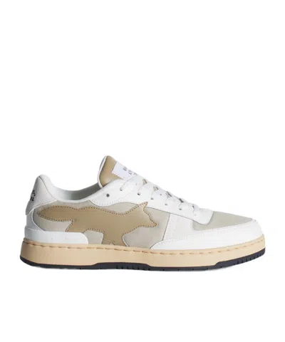 Maison Kitsuné Chiru Trainers Sneakers In Neutral