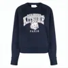 Maison Kitsuné Classic Crew Neck Fox Graphic Sweatshirt In White