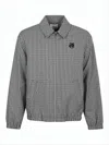 Maison Kitsuné Classic Gingham Check Lightweight Jacket In Multi