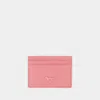 Maison Kitsuné Cloud Cardholder In Pink