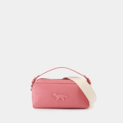 Maison Kitsuné Cloud Shoulder Bag In Pink