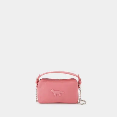 Maison Kitsuné Cloud Shoulder Bag In Pink