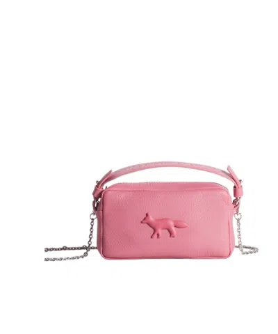 Maison Kitsuné Cloud Tote Bag In Pink