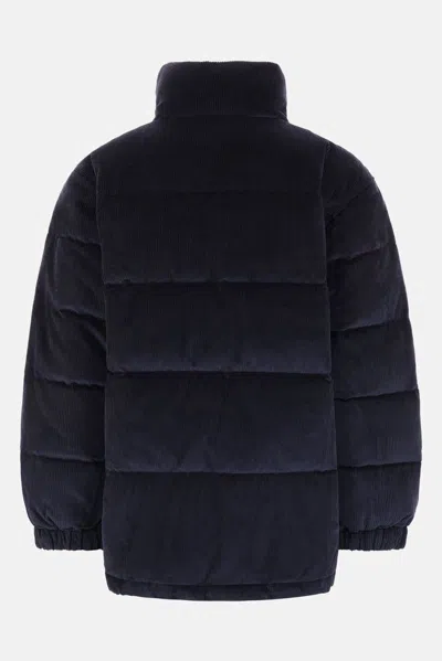 Maison Kitsuné Coats In Blue