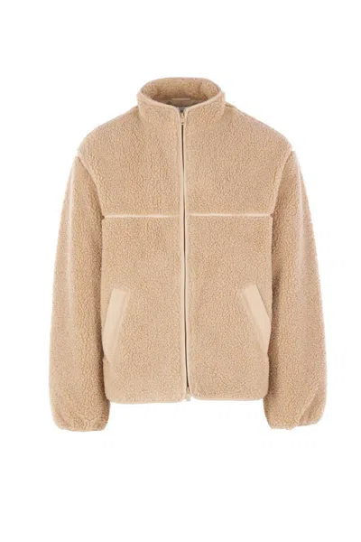 Maison Kitsuné Maison Kitsune Lightweight Classic Overcoat For Men In Neutral