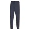 Maison Kitsuné Maison Kitsune Colourblock Technical Track Pants In Blue