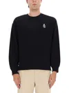 Maison Kitsuné Maison Kitsune Classic Pullover Sweater For Men In Black