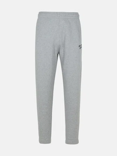 Maison Kitsuné Comfort Joggers With Embroidery In Grey