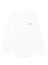 Maison Kitsuné Fox Head Patch Long-sleeve Patch In White