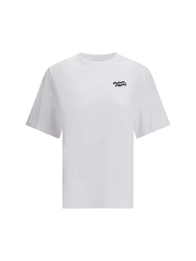 Maison Kitsuné Contrast Logo T-shirt In White