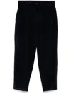 Maison Kitsuné Corduroy Trousers In Blue
