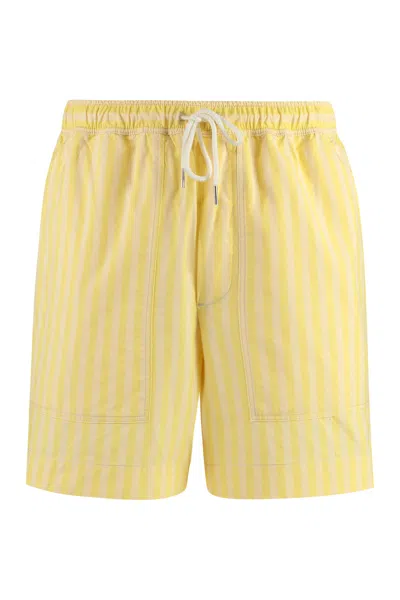 MAISON KITSUNÉ COTTON BERMUDA SHORTS