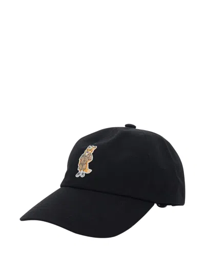 Maison Kitsuné Cotton Cap In Pink